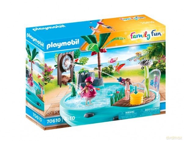 Zestaw z figurkami Family Fun 70610 Basen z armatką wodną