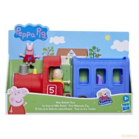 Zestaw z figurką Świnka Peppa Pociąg [FIGURKA]