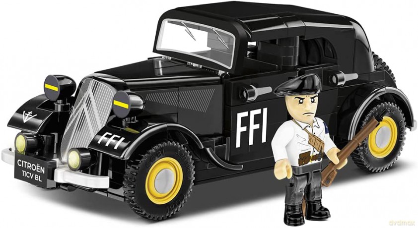 COBI HC WWII (2266) Citroen Traction 11cv Bl 236 el. [KLOCKI]