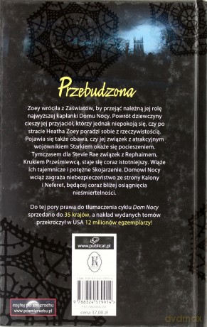 Przebudzona Dom Nocy 8 (twarda) - P.C. Cast, Kristin Cast [KSIĄŻKA]