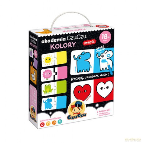 Akademia CzuCzu Kolory [KSIĄŻKA]