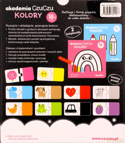 Akademia CzuCzu Kolory [KSIĄŻKA]