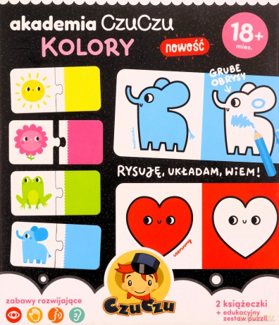 Akademia CzuCzu Kolory [KSIĄŻKA]