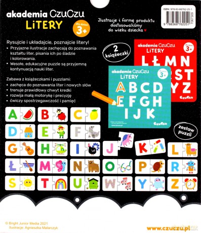 Akademia CzuCzu Litery [KSIĄŻKA]
