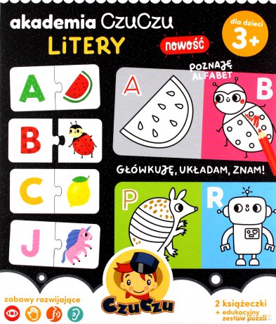 Akademia CzuCzu Litery [KSIĄŻKA]