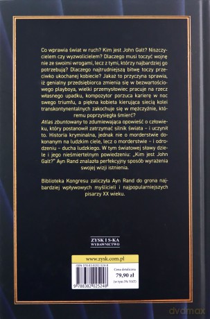 Atlas zbuntowany - Ayn Rand [KSIĄŻKA]