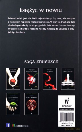 Księżyc w nowiu - Stephenie Meyer [KSIĄŻKA]