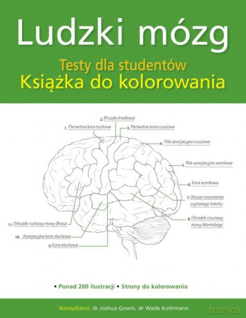Ludzki mózg Testy dla studentów Książka do kolorowania [KSIĄŻKA]