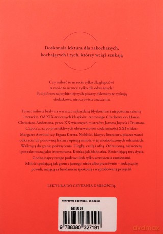 Mistrzowie opowieści. O miłości [KSIĄŻKA]