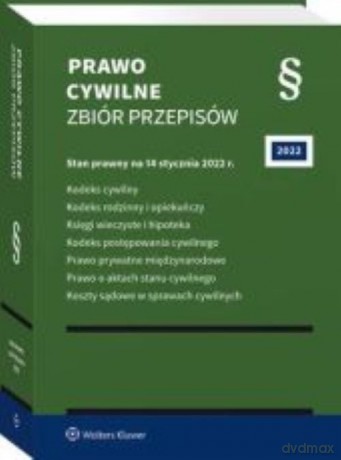 Prawo cywilne Zbiór przepisów [KSIĄŻKA]
