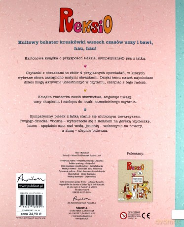 Reksio Czytanki z obrazkami - Maria Szarf [KSIĄŻKA]