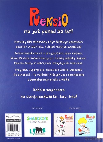 Reksio. Wielka księga przygód - Ewa Barska, Marek Głogowski [KSIĄŻKA]