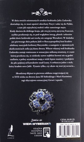 Skradziony klejnot Gorset i szpada - Alek Rogoziński [KSIĄŻKA]