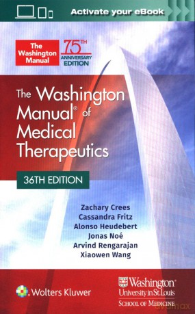 The Washington Manual of Medical Therapeutics Thirty-sixth edition - Zachary Crees [KSIĄŻKA]