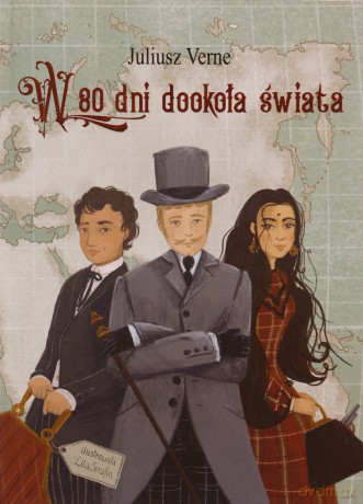 W 80 dni dookoła świata - Juliusz Verne [KSIĄŻKA]