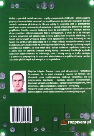 Wprowadzenie do projektowania układów zwrotnic zestawów głośnikowych - Tomasz Łysek [KSIĄŻKA]