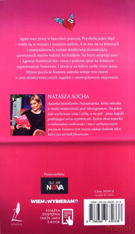 Zemsta. Agencja Rozbitych Serc - Natasza Socha [KSIĄŻKA]