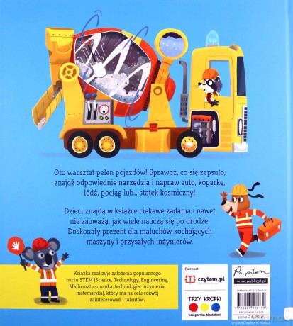 Znajdź, napraw, jedź! Samochody i inne pojazdy - Chris Oxlade [KSIĄŻKA]