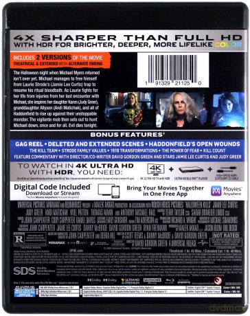 Halloween Kills (Halloween zabija) [Blu-Ray 4K]+[Blu-Ray]