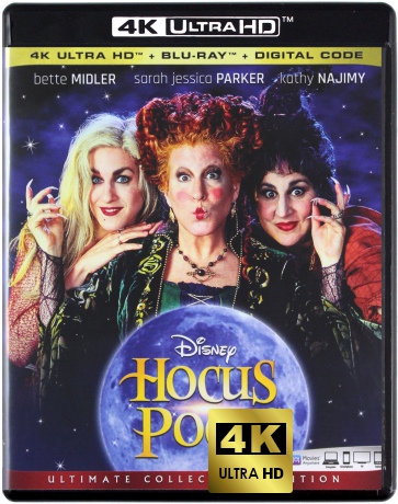 Hocus Pocus (Hokus pokus) [Blu-Ray 4K]+[Blu-Ray]