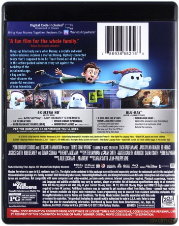 Ron's Gone Wrong (Ron Usterka) [Blu-Ray 4K]+[Blu-Ray]