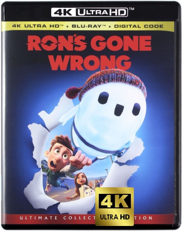 Ron's Gone Wrong (Ron Usterka) [Blu-Ray 4K]+[Blu-Ray]