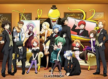 ASSASSINATION CLASSROOM - Poster Elegant group (52x38)