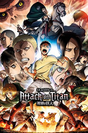 ATTACK ON TITAN - Season 2 Key Art - Poster (91.5x61)