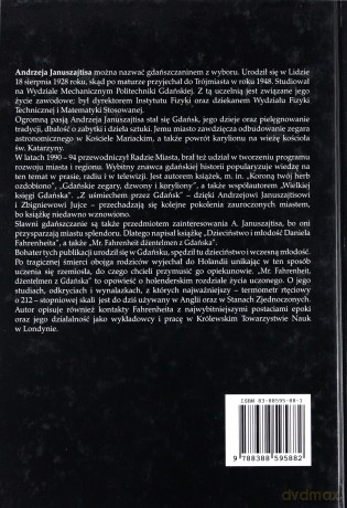 Mr. Fahrenheit Dżentelmen Z Gdańska - Andrzej Januszajtis [KSIĄŻKA]