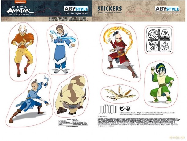 AVATAR - Stickers - 16x11 cm/ 2 sheets - Group X5