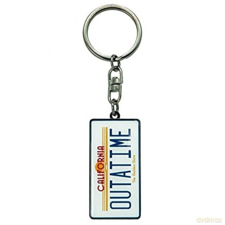 BACK TO THE FUTURE - Keychain OUTATIME X