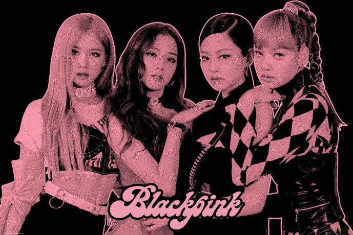 BLACK PINK - Poster Group Pink (91.5x61)