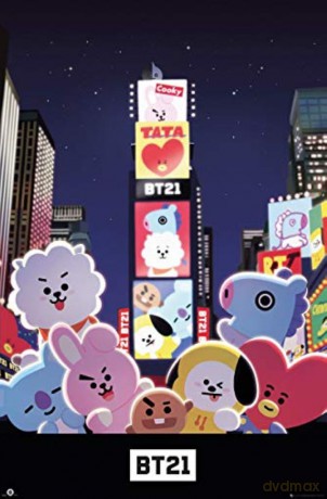BT21 Times Square Plakat (91.5x61)