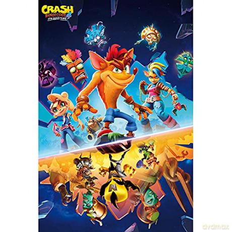 CRASH BANDICOOT - Its about time - Poster (91.5x61)