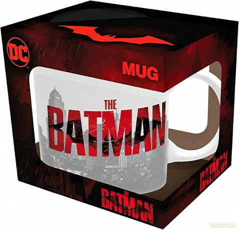 DC COMICS - Kubek - 320 ml - The Batman red silhouette - subli