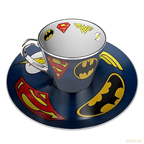 DC COMICS Zestaw Filiżanka z talerzykiem