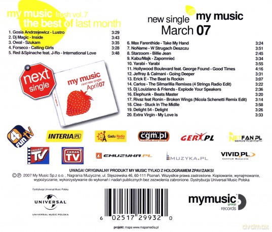My Music Fresh vol. 7 [CD]