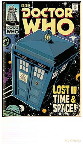 DOCTOR WHO Tardis Comic Plakat (91.5x61)