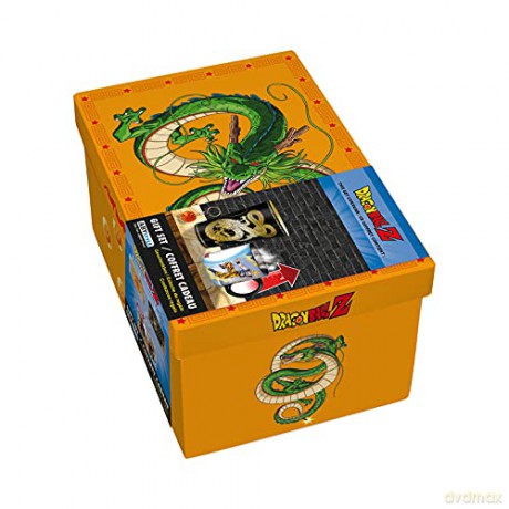 DRAGON BALL - Pck premium Large Glass +3D Keychain+Kubek HeatChange