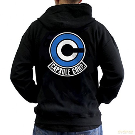 DRAGON BALL - Sweat - DBZ/ Capsule Corp man black