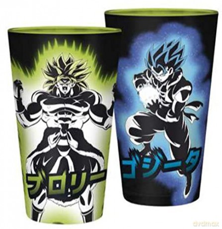 DRAGON BALL BROLY Broly/Gogeta szklanka 400 ml