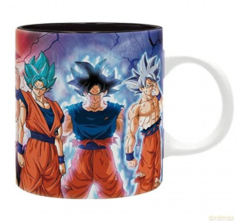 DRAGON BALL SUPER - Kubek - 320 ml - Goku transformations - subli -box