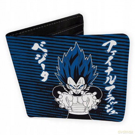 DRAGON BALL SUPER - Wallet DBS/Vegeta Royal Blue - Vinyle