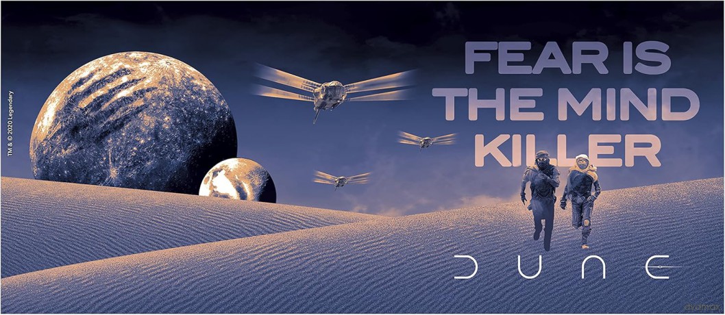 DUNE Fear is the mind-killer Kubek 320 ml
