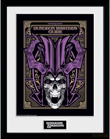 DUNGEONS & DRAGONS - Framed poster Masters Guide