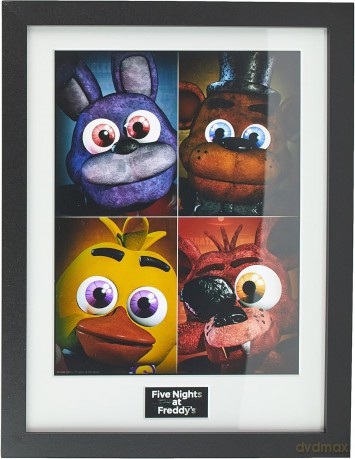 FIVE NIGHTS AT FREDDYS- Framed poster Quad