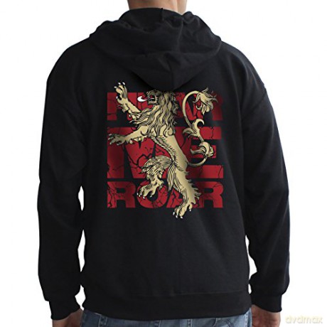 GAME OF THRONES - Sweat - Lannister Hear Me Roar homme black
