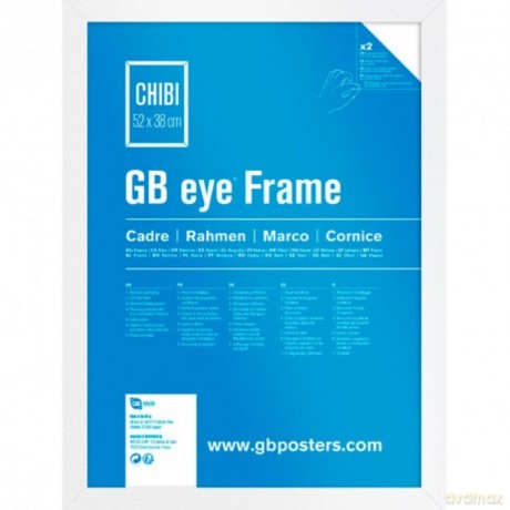 GBEYE  MDF Biała ramka 52 x 38 cm