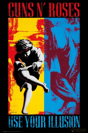 GUNS N ROSES Illusion Plakat (91.5x61)