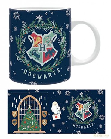 HARRY POTTER Hogwarts Christmas Kubek - 320 ml  box